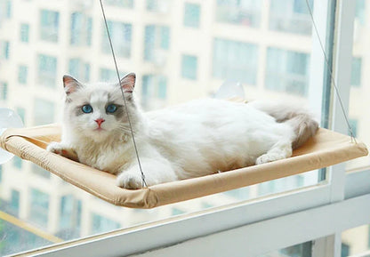 Comfortable Cat Hammock - 20KG Sunny Window Seat Mount