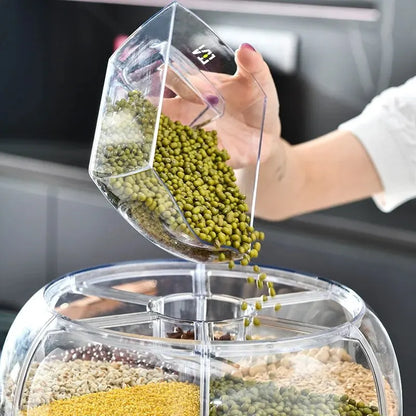 SpinStore 360: Rotating Grain 6 Dispenser