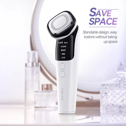 RadiantTouch Mini: EMS Facial Lifting & LED Beauty Wand