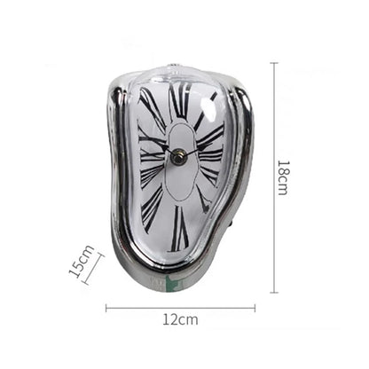 DaliDream Surreal Clock: Melting Wall Watch for Artistic Decor