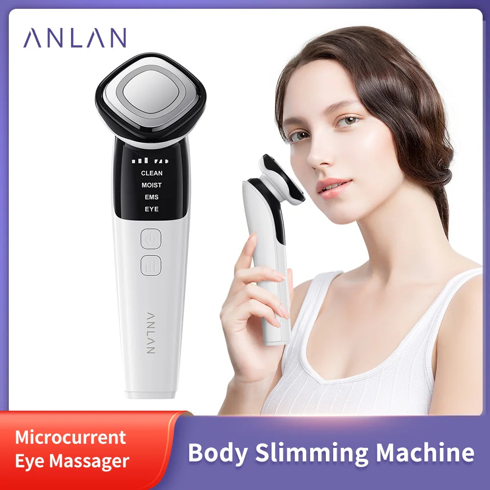 RadiantTouch Mini: EMS Facial Lifting & LED Beauty Wand